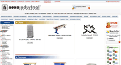Desktop Screenshot of nexoindustrial.com.br